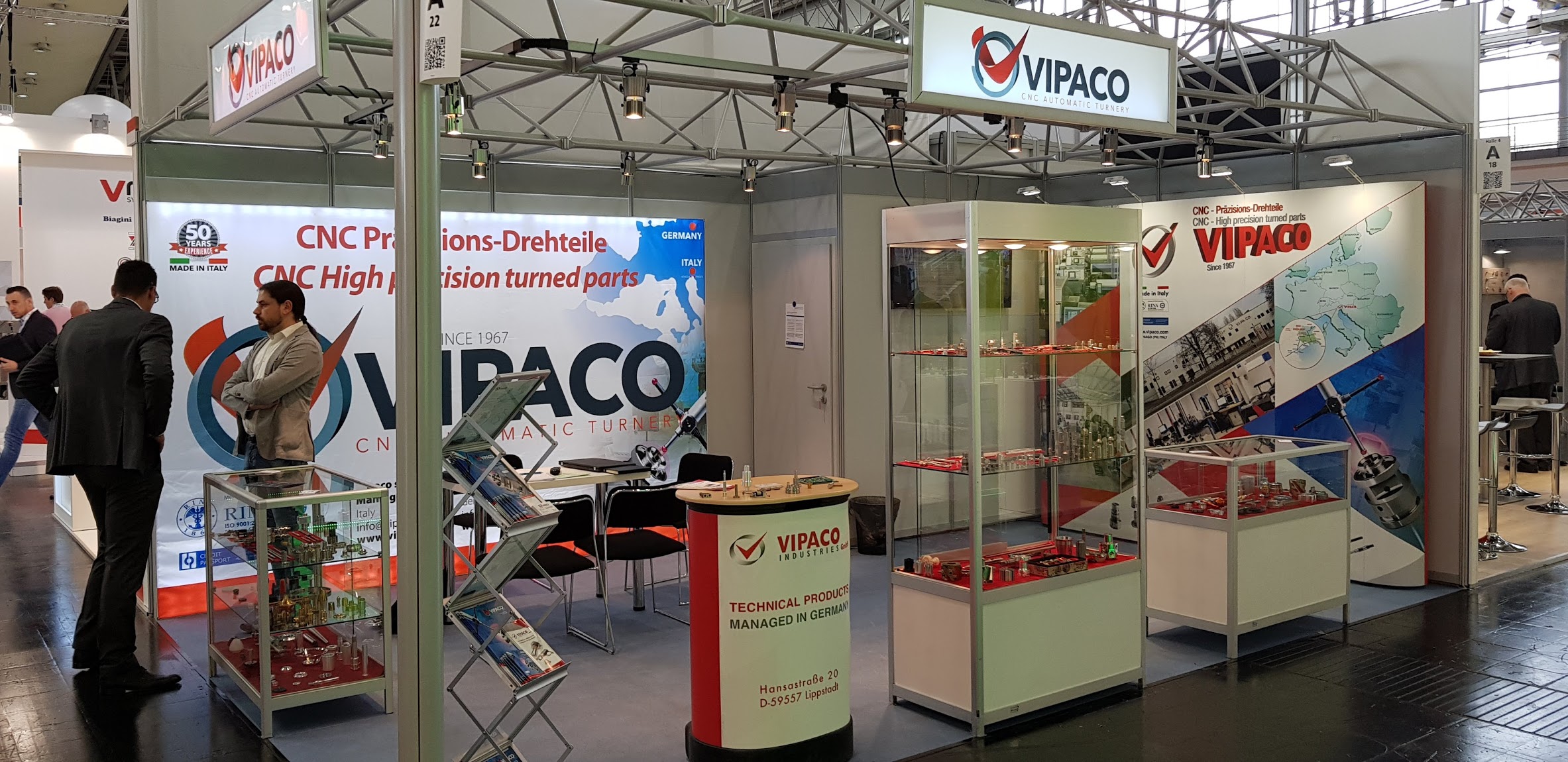 VIPACO Industries GmbH Hannover Messe 2018