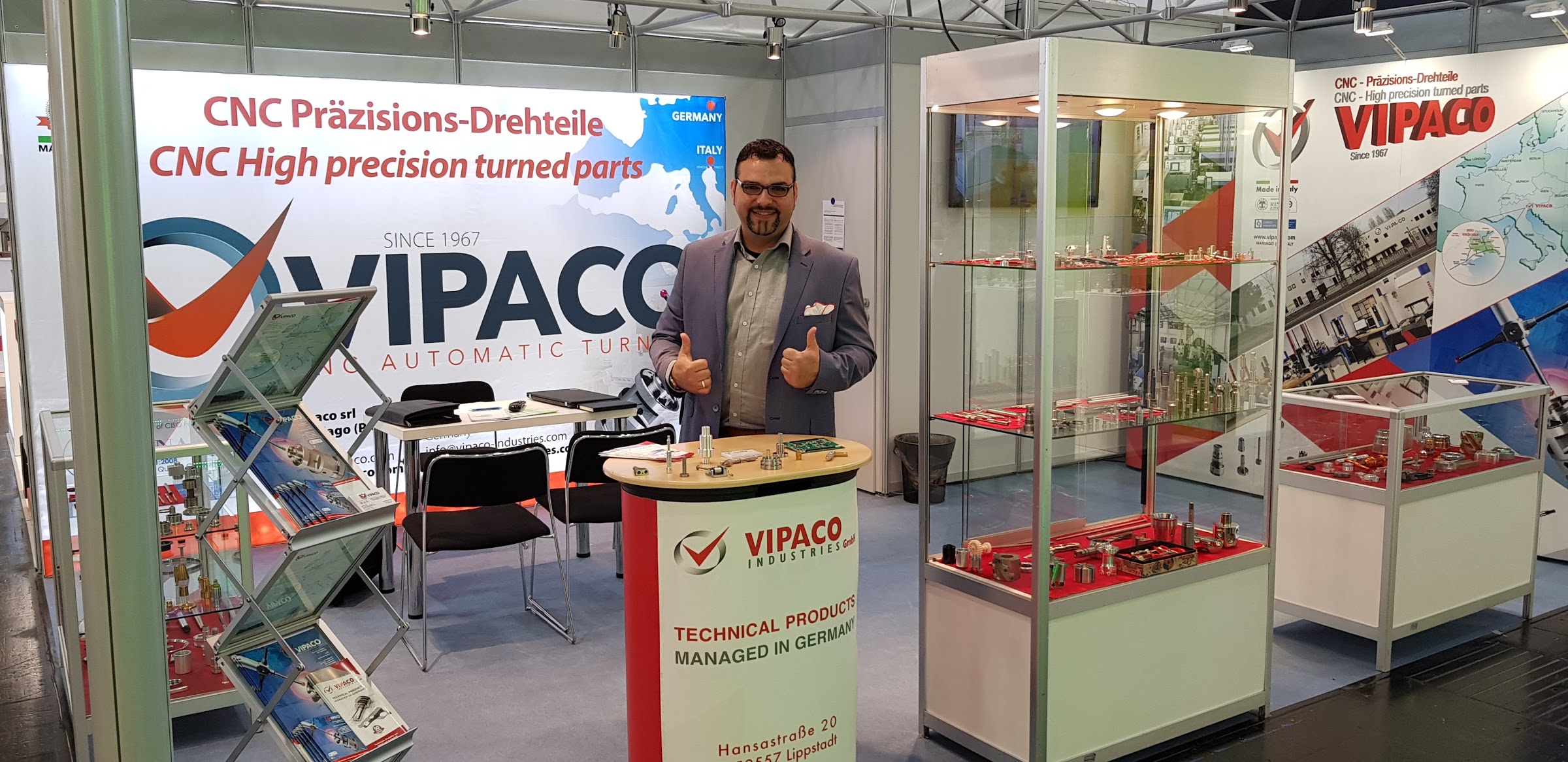 VIPACO Industries GmbH Hannover Messe 2018
