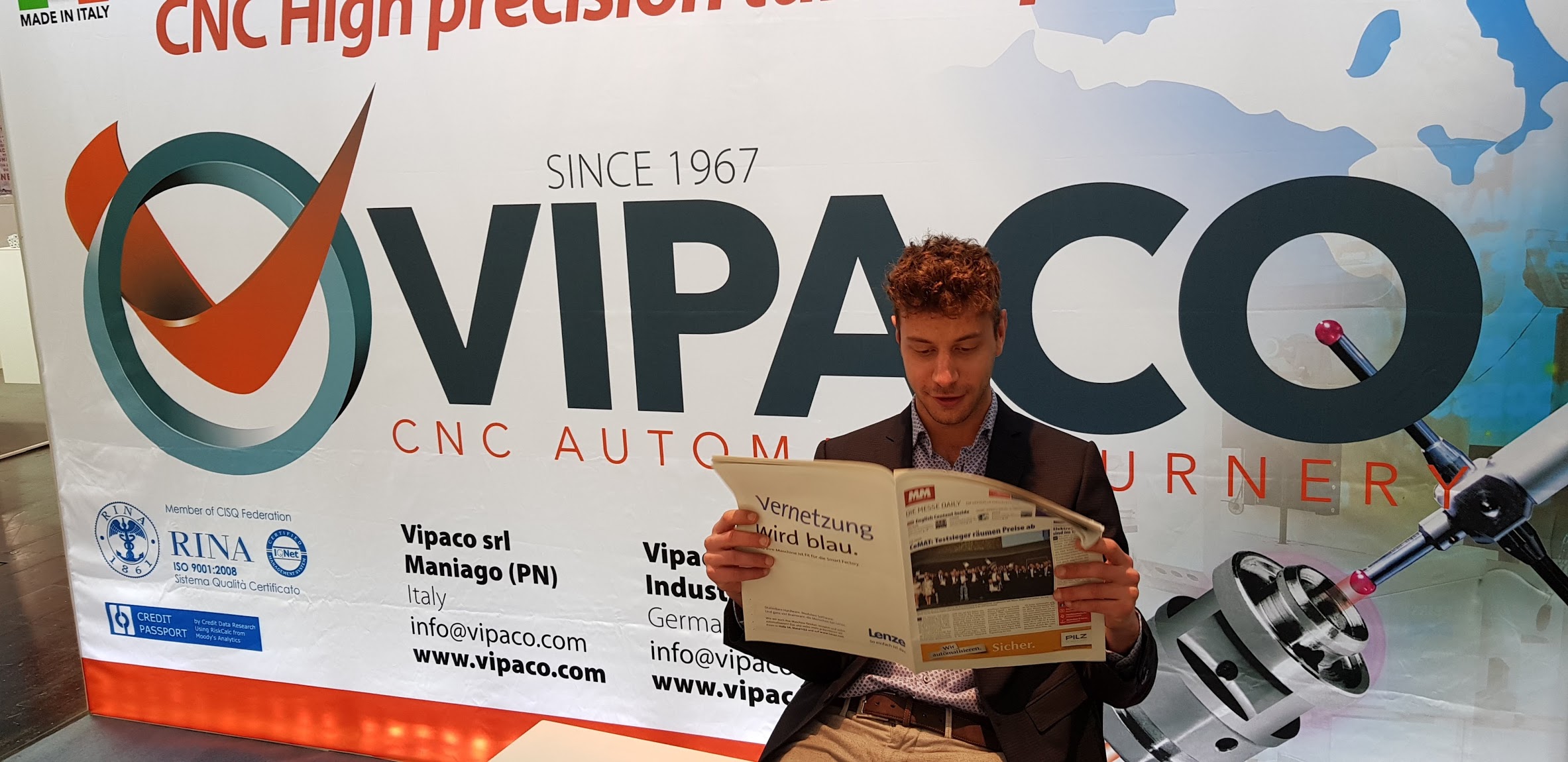 VIPACO Industries GmbH Hannover Messe 2018