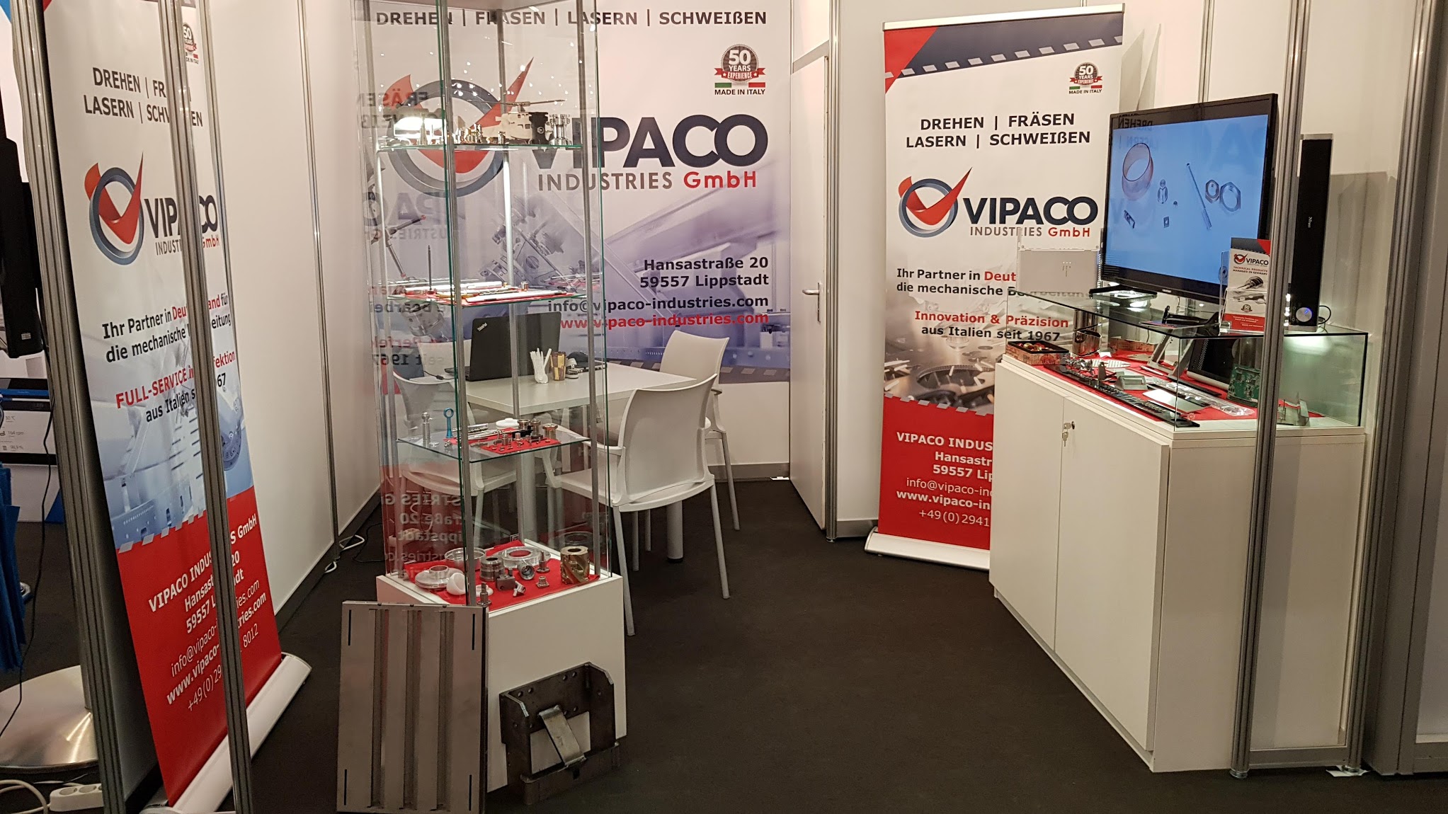 VIPACO Industries GmbH - Messe FMB 2018 - Bad Salzuflen